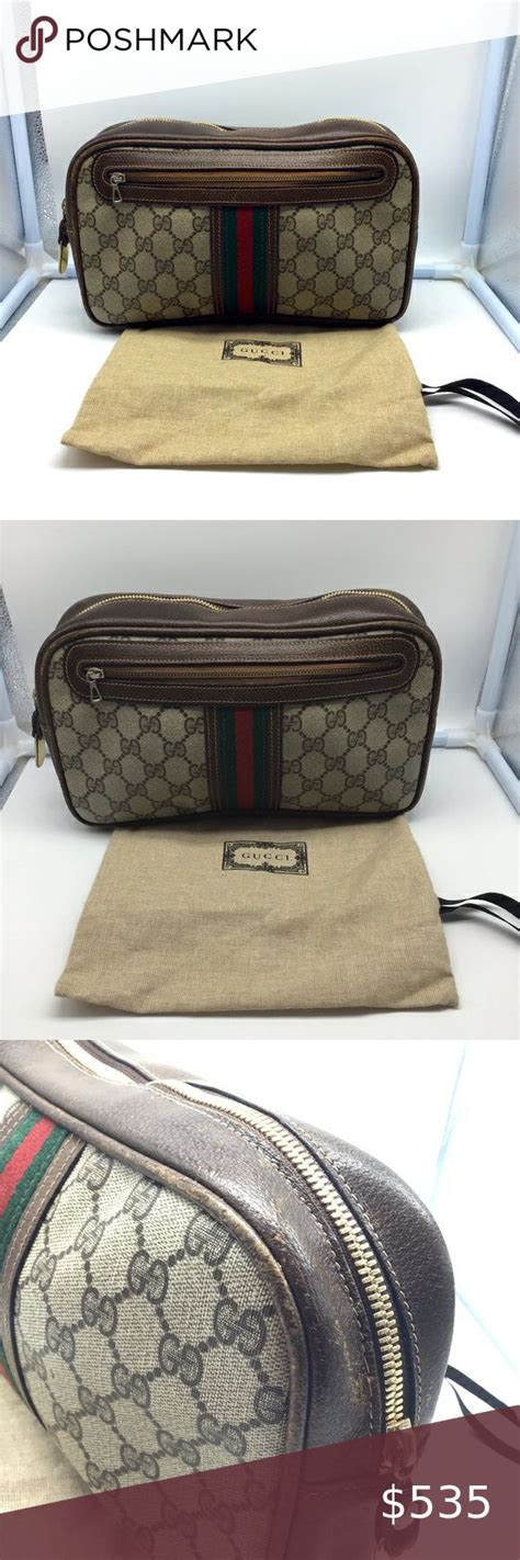 toilet bowl gucci bags|vintage gucci toiletry bag.